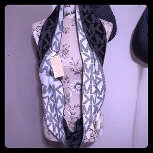 Michael Kors Accessories - Michael Kors Black & white logo scarf Michael Kors Accessories - Michael Kors Black & white logo scarf